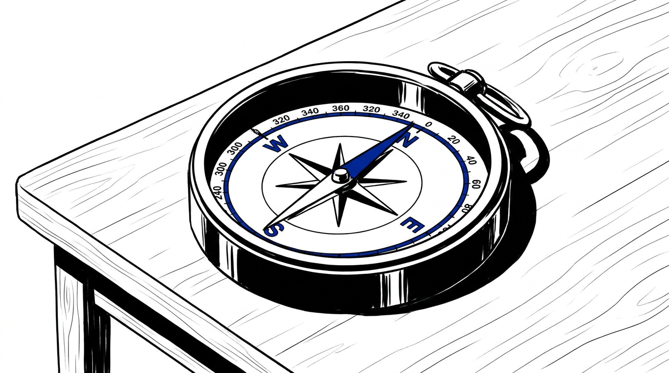 Compass illustration